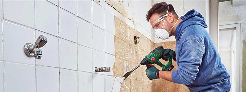 best hammer drill for tile removal
